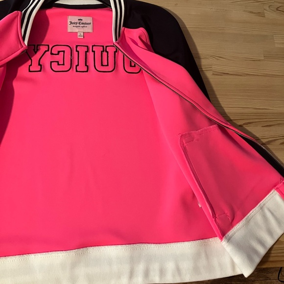 Juicy Couture Pink Varsity Jacket - Picture 7 of 9